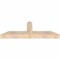 Ekena Millwork Portland Smooth Timber Gable Bracket, Douglas Fir, 60"W x 20"H x 5 1/2"D x 5 1/2"F, 8/12 Pitch GBW060X20X0606POR00SDF - alternate 5